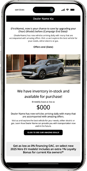 Mobile Sample Kia 1