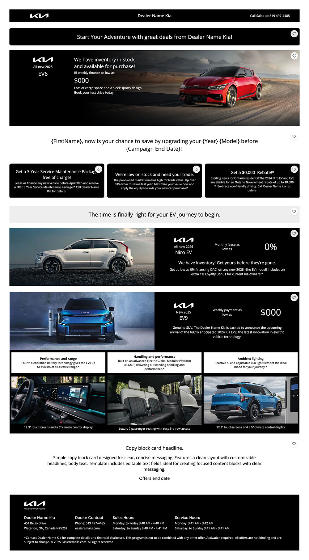 Sample Kia 2